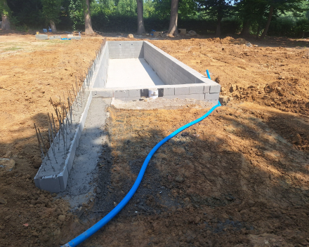 Totaalproject: Tuinaanleg met bouw zwembad